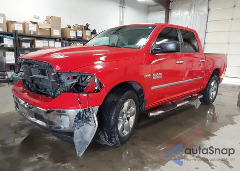 2015 Ram 1500 Big Horn z USA, uszkodzony, nr VIN 1C6RR6LT6FS693084